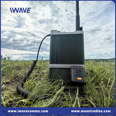 Mesh Ordu Manpack Radyo 350MHz-390MHz UHF Askeri Manpack