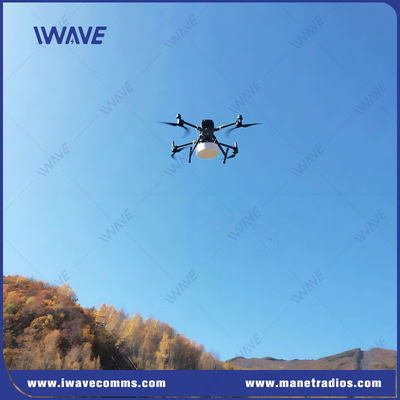 Taktiksel Adhoc Hava Uçuşu MANET Radyo Üs İstasyonu 350-390Mhz Frekansı
