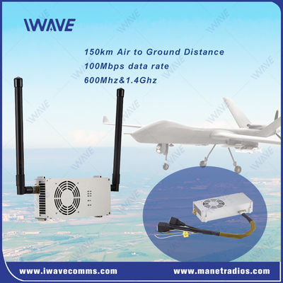 100 Mbps Veri Bağlantısı Göndericisi 150km Drone Dijital Video Göndericisi