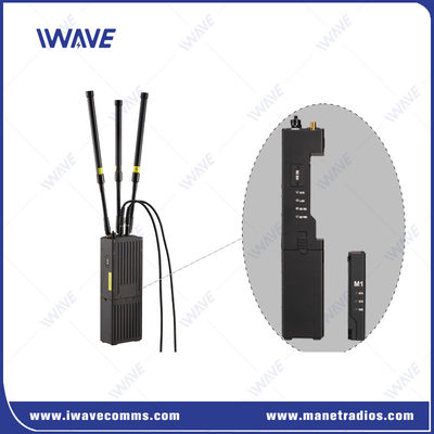 MIMO Kablosuz Ad Hoc Ağı El Telsizi 600MHz 800MHz 1.4GHz Çift Bant