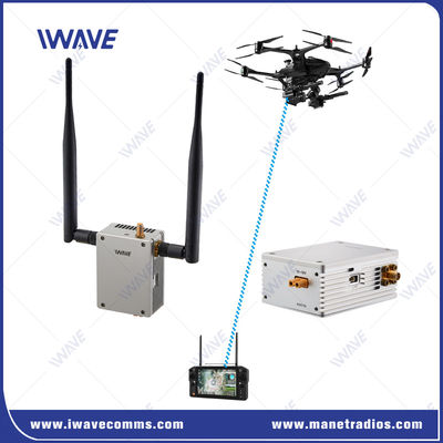 50km Mavlink 2.4GHz COFDM UAV Video Göndericisi Ultra uzun menzilli UP/Downlink