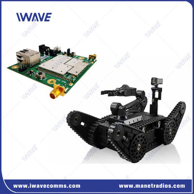 Üç bant frekansı UGV/UAV NLOS Ethernet COFDM iletim sistemi 115200bps Baud Hızı 1Mbps-30Mbps ayarlanabilir bant genişliği
