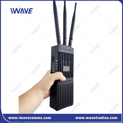 2Tx 2Rx RF Kanalları ile 5W Taktiksel El Alıcı SDR MANET Mesh Alıcı